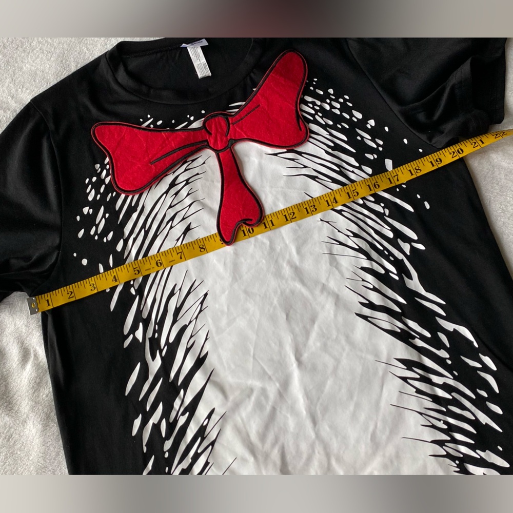 Adult Dr. Seuss Cat in the Hat Costume Shirt - Picture 9 of 10